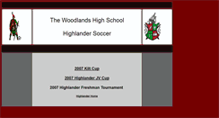 Desktop Screenshot of highlandertournaments.highlandersoccer.com